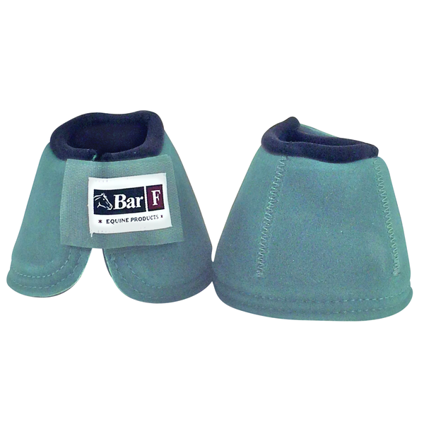 Leather Bell Boots No Turn Overreach   Horseboots.com