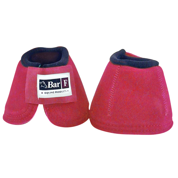 Leather Bell Boots No Turn Overreach   Horseboots.com